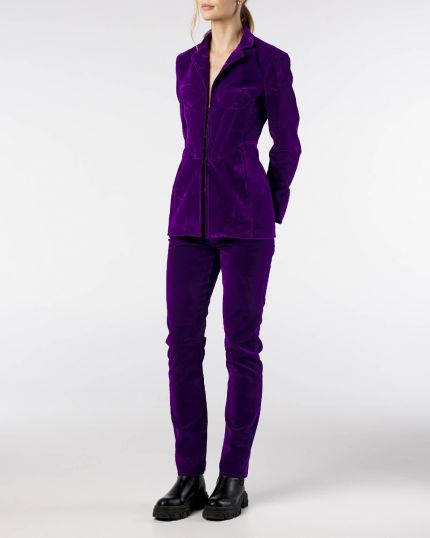 BLAZER CORSETTO ''EVA'' VIOLA